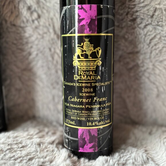 Rare 1998 original labelled Royal DeMaria Vidal Icewine. - Picture 2 of 7